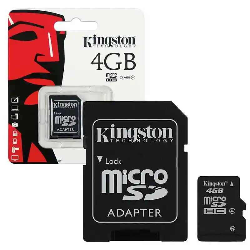 Kingston 4 Gb Micro Sd Clase 10 Tarjeta De Memoria Flash Sdc