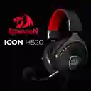 Redragon Diadema Gamer 7.1 Con Microfono / Usb,Icon H520 Negro