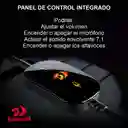 Redragon Diadema Gamer 7.1 Con Microfono / Usb,Icon H520 Negro