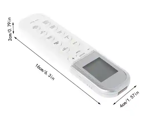 Control Remoto De Aire Acondicionado Para Midea Rg36f/bgef R