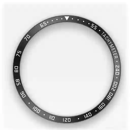 Bisel Anillo Protector Para Samsung Galaxy Watch 3 45 Mm - Negro