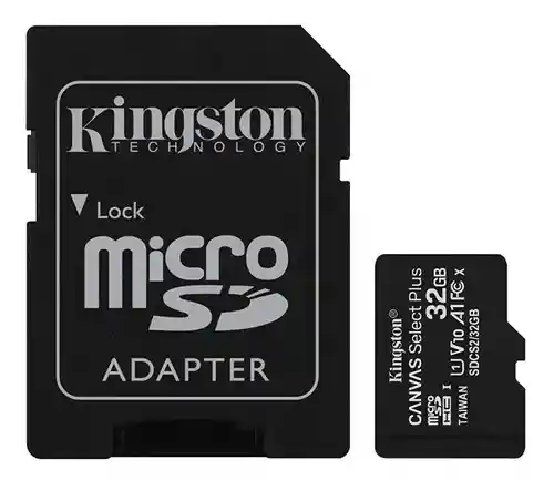 Kingston Micro Sdoriginal 32 Gb - Clase 10 Velocidad 100 Mb