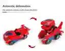 Dino Carro Transformers Luces Y Sonido, Rojo