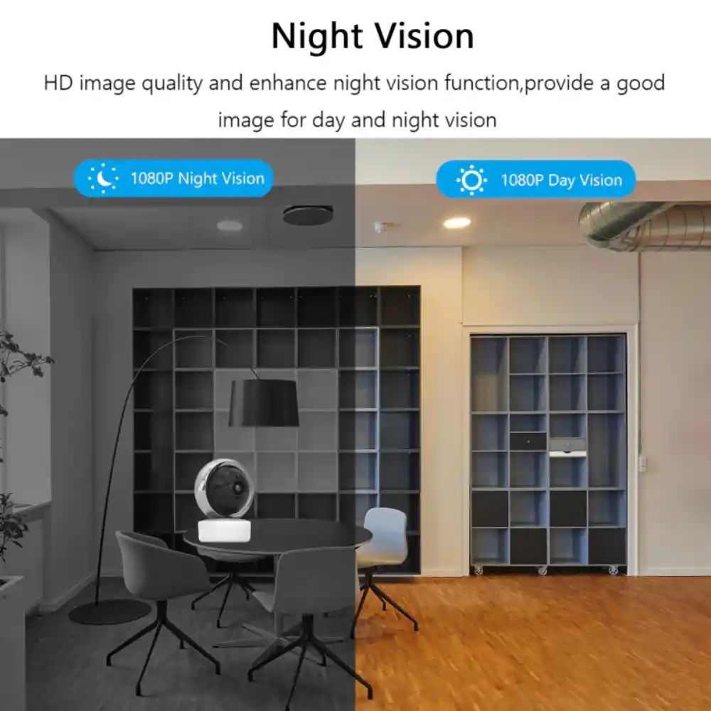 Cámara De Seguridad Interior Wifi Full Hd 1080p Smart Camera
