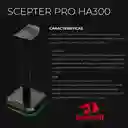 Base/hub Usb Para Auriculares 4 Puertos Rgb Redragon Ha300
