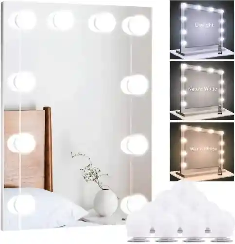 Kit De Bombillos, Hollywood Style, Led Vanity Mirros Lights