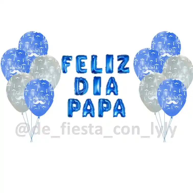 Kit Decorativo Para Dia Del Padre - Celebración Papa