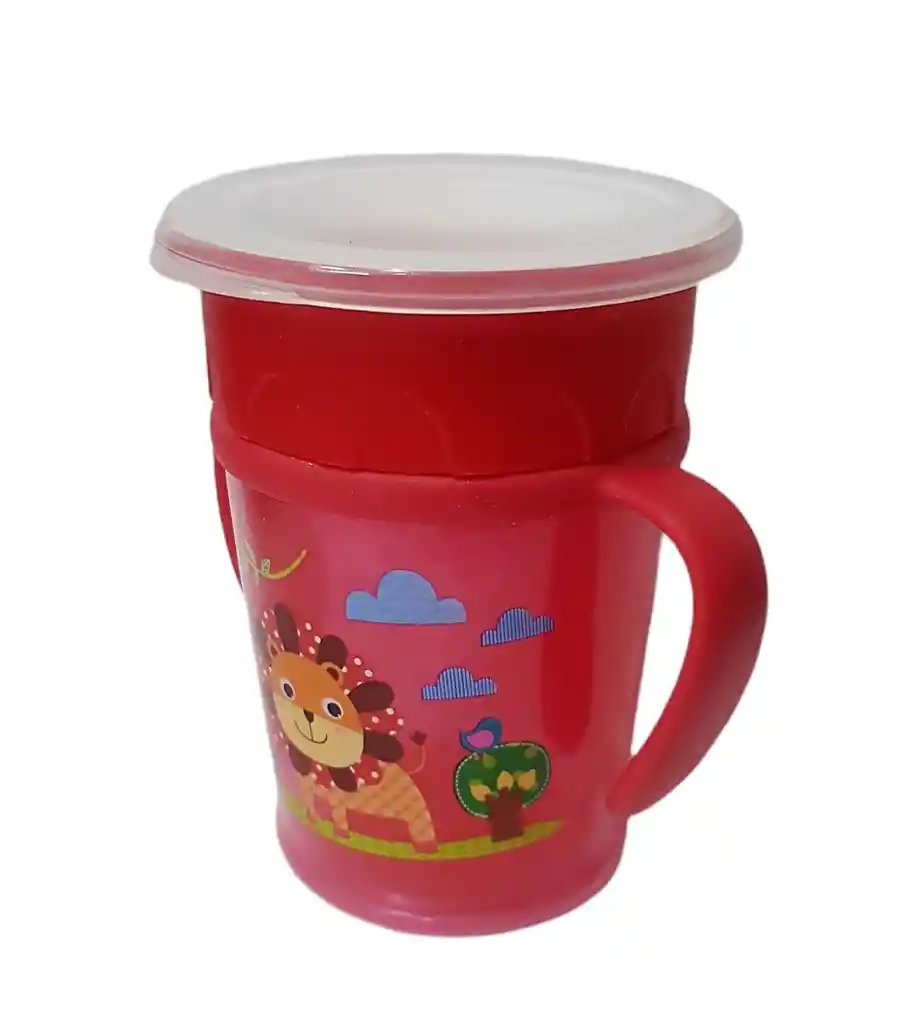 Vaso Bebe 360 Grados Entrenador Niño Niña Antiderrame Asas Niño Colores Surtidos Ref. Bip1301