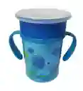 Vaso Bebe 360 Grados Entrenador Niño Niña Antiderrame Asas Niño Colores Surtidos Ref. Bip1301