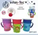 Vaso Bebe 360 Grados Entrenador Niño Niña Antiderrame Asas Niño Colores Surtidos Ref. Bip1301