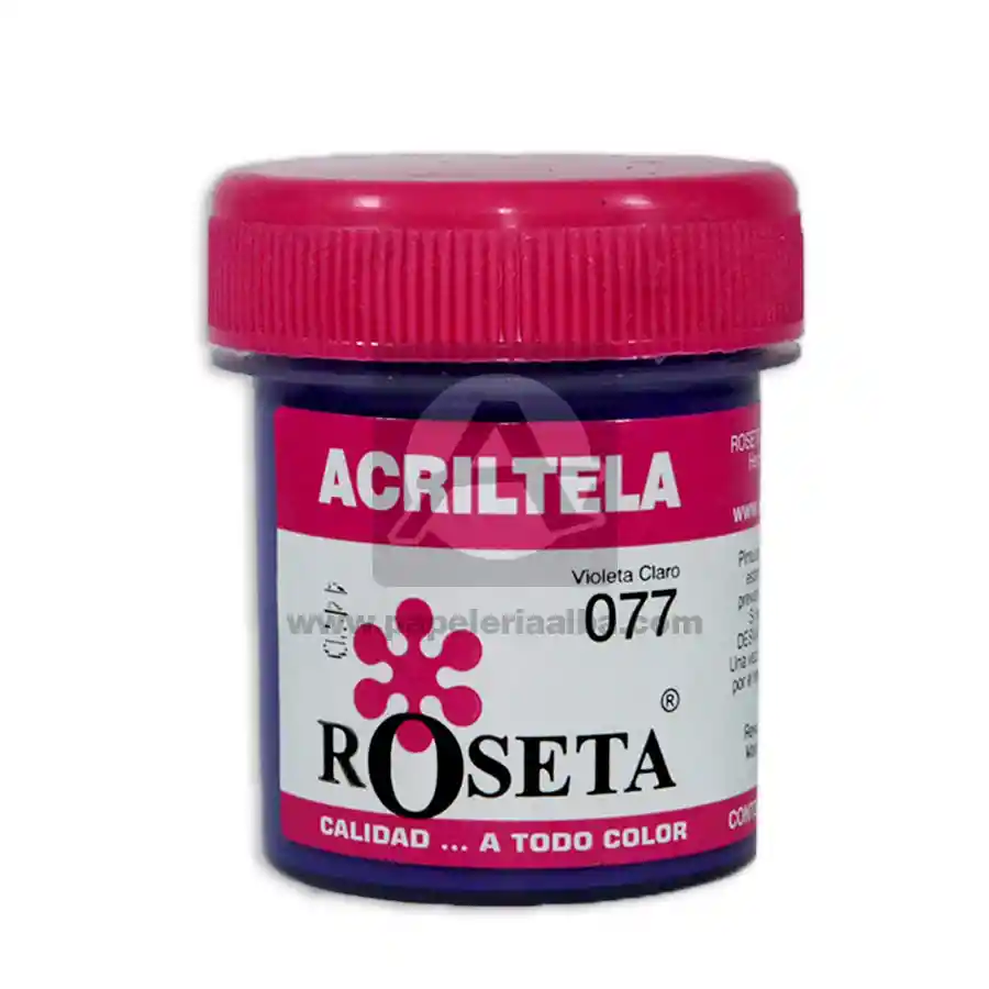 Roseta Pintura Acrílica Maquilladora Violeta 30 cc G-077