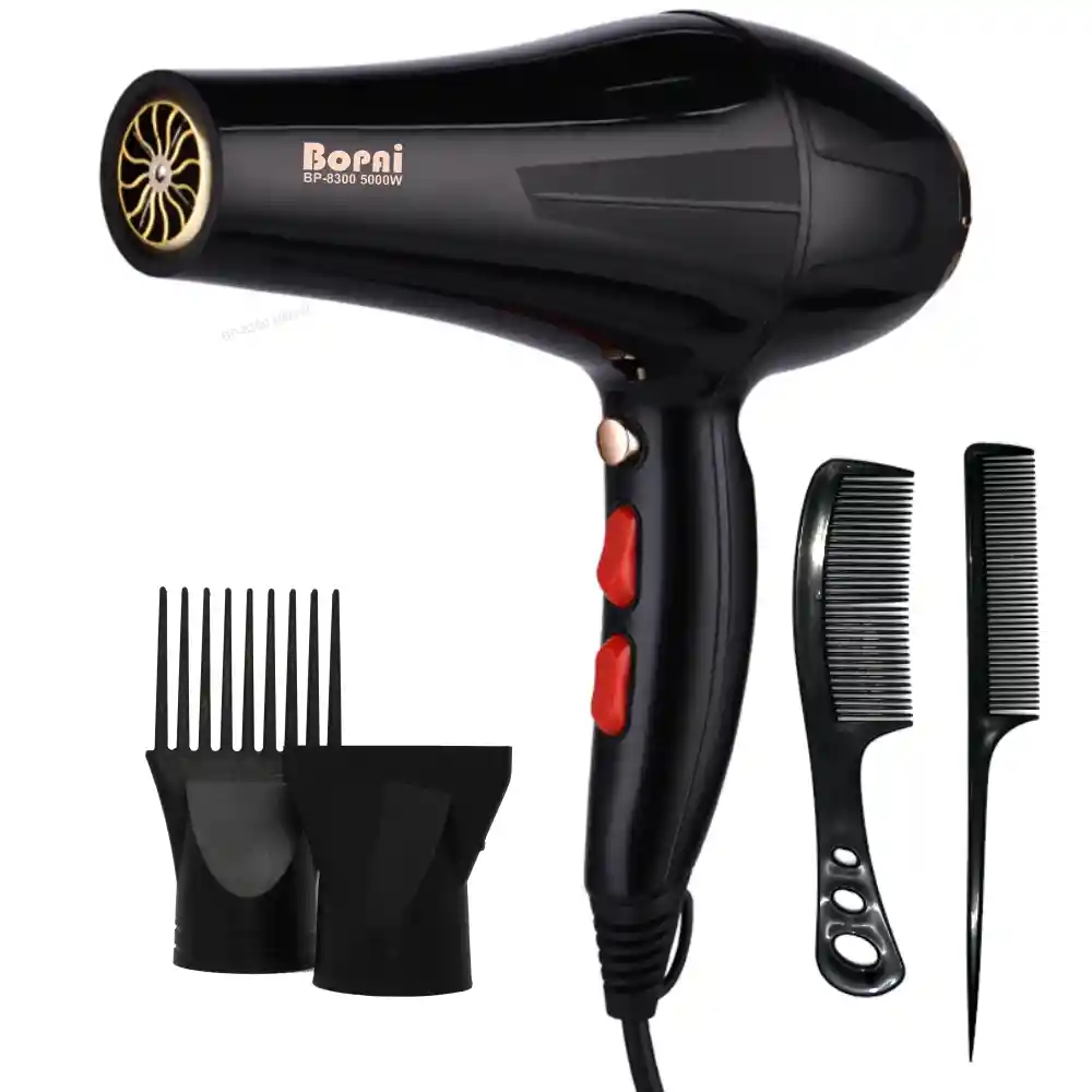 Secador De Pelo Profesional Max Power 5000w Bopai Bp-8300