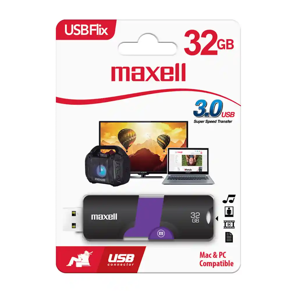 Maxell Memoria Usbflix 32Gb 3.0