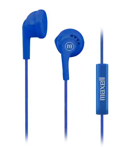 Maxell Audifonos Con Microfonoeb-95 Azul