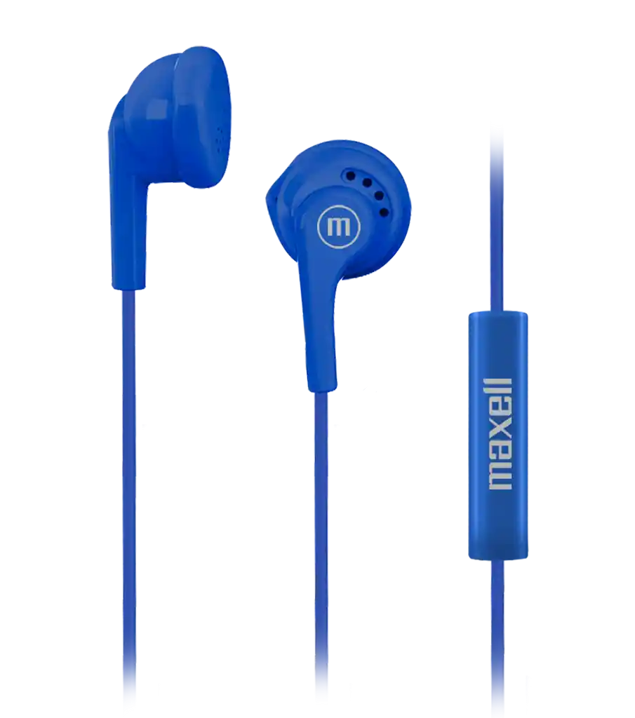 Maxell Audifonos Con Microfonoeb-95 Azul