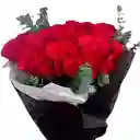 Bouquet Rosas Rojas 24