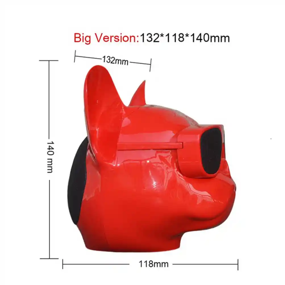 Parlante Bluetooth Recargable Speaker Dog Bulldog