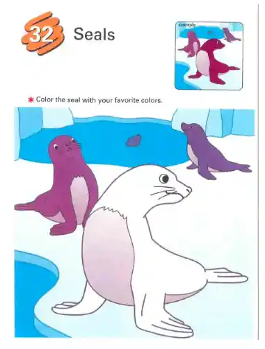 Libro Para Colorear Kumon Niños Niñas Zoológico