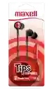 Maxell Audifonos Con Microfonoin-tips Rojo