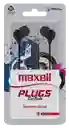 Maxell Audifonos Con Microfonoplugz In Black