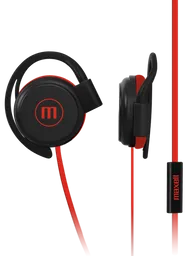 Maxell Audifonos Con Microfonoearclip Red