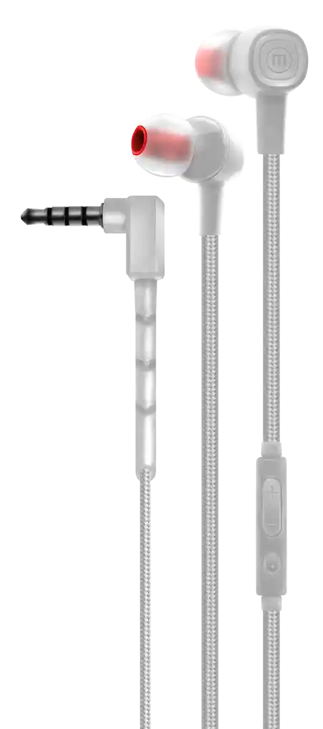 Maxell Audifonos Con Microfonosolid+ Sin-8 White