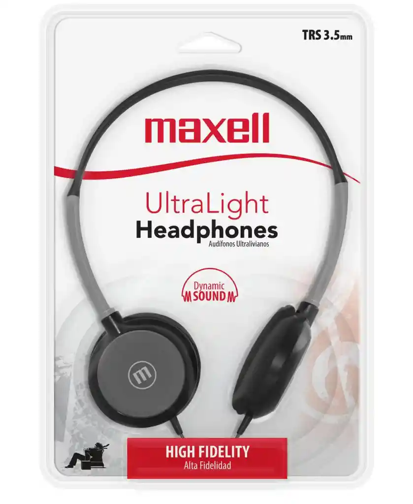 Maxell Audifonos Diadema Headbandhp-200 Black