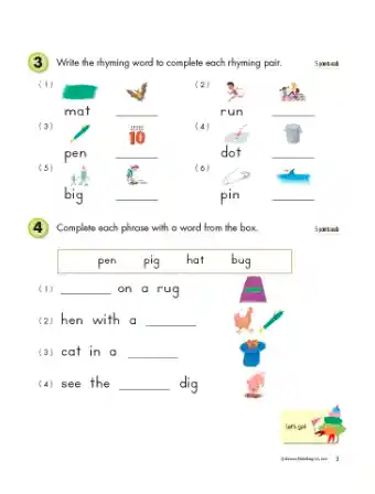 Kumon Libro Para Niños Vocabulario Escritura Inglés