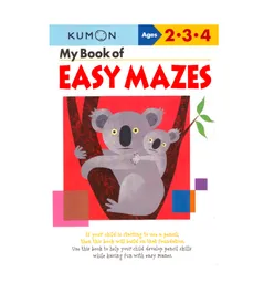 Kumon Libro Para Niñas Niños Laberintos Escritura