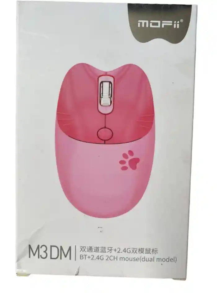 Mouse Inalambrico Moffi M3dm-color Rosa