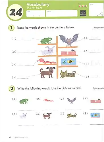 Kumon Libro Para Niños Lectura Vocabulario Inglés