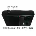 Sonivox Radio Portatilvs-R116 Usb Sd 4 Bandas Am Fm Sw1 Sw2