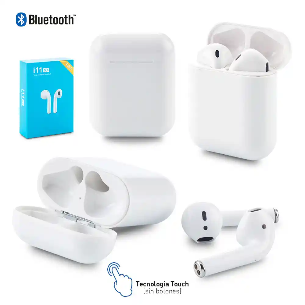 Audífonos Inalámbricos I11 Bluetooth 5.0