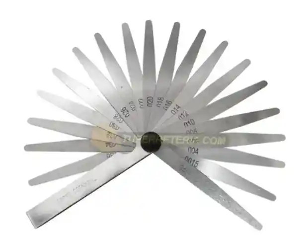Calibrador Galgas Para Espesores 0.0015 - 0.040 X 21 Hojas