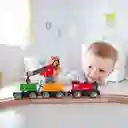 Pista De Carros Trenes En Madera Juguete Niños Niñas