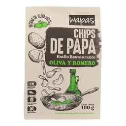 Wapas Chips De Papa Oliva Romero