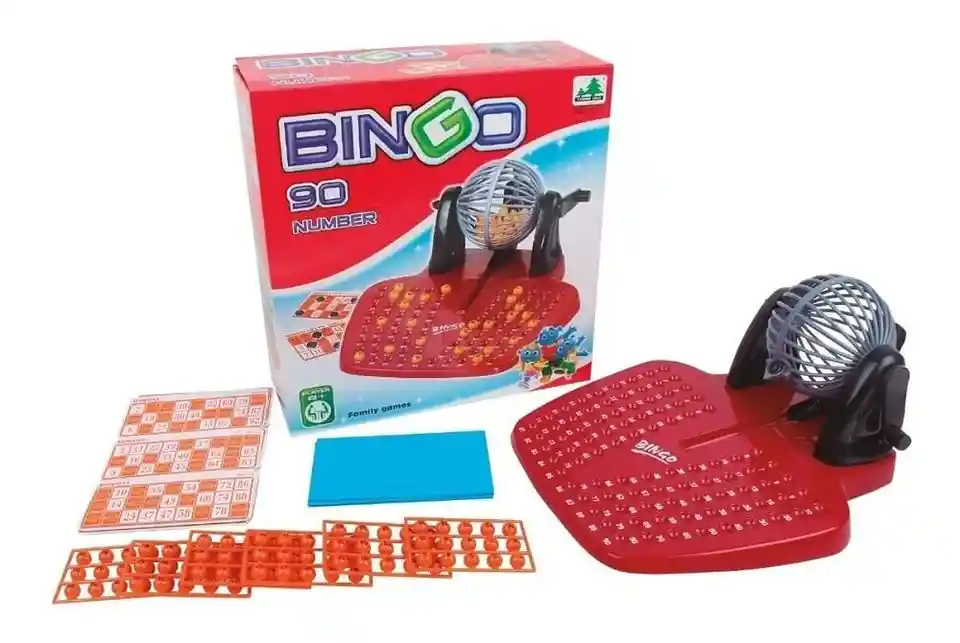 Bingo Lotto 48 Cartones Y 90 Números Juega Toda La Familia