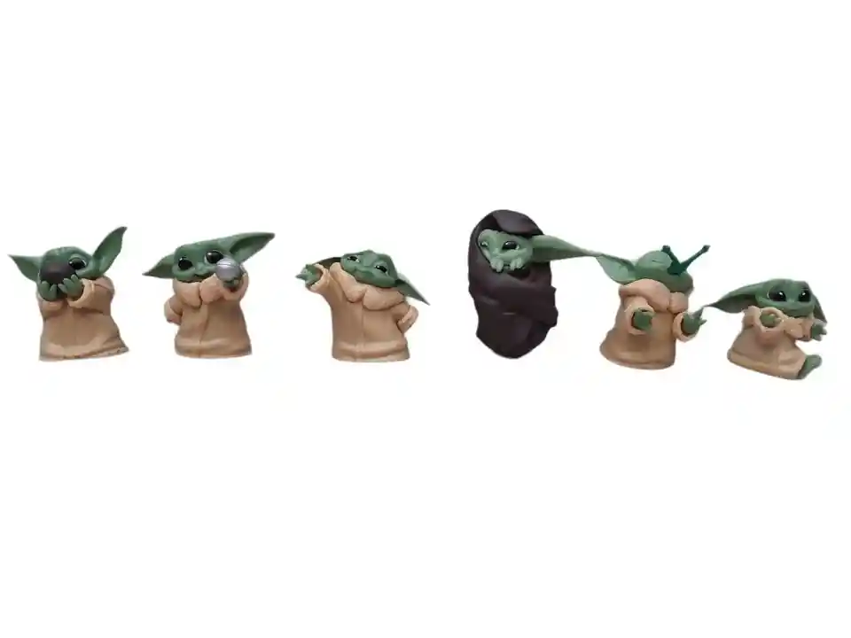  Juguete De Mandalorian Bebe Yoda Star Wars  Blister 