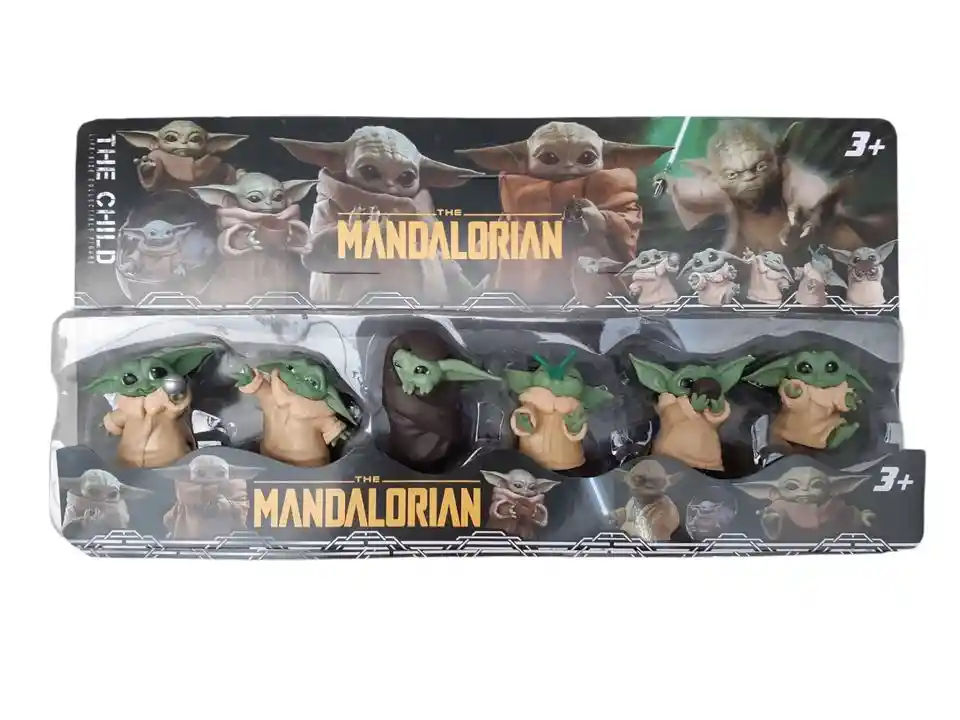  Juguete De Mandalorian Bebe Yoda Star Wars  Blister 