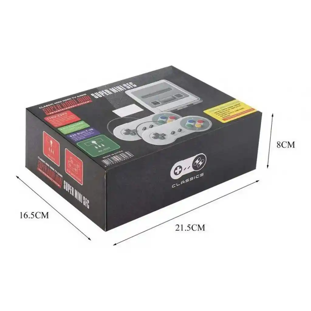 Nintendo Consolasuper Mini Sfc 620 Juegos