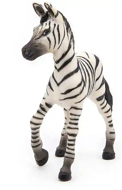 Figura Coleccionable Animales Cebra Pintada A Mano