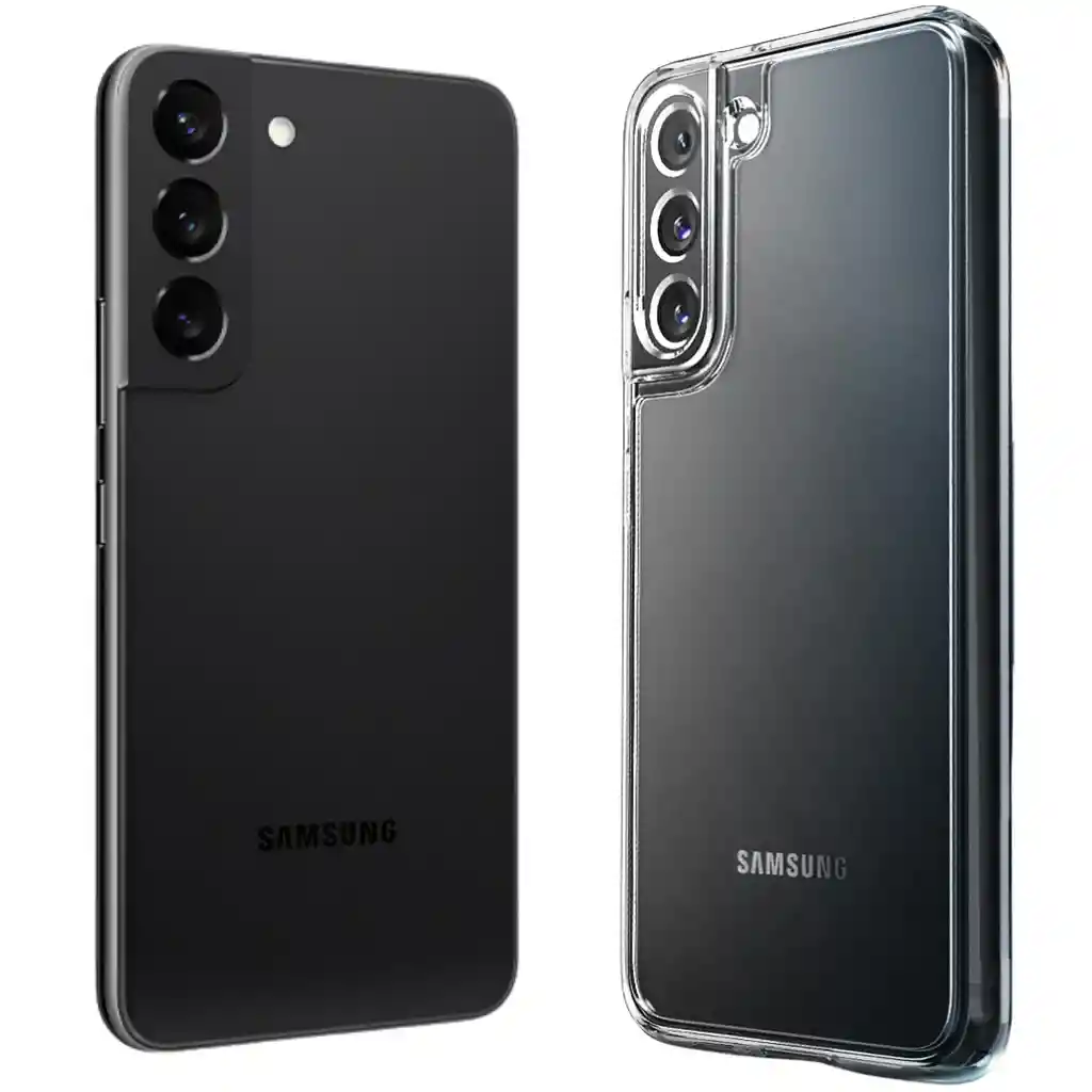 Estuche Rígido Transparente Para Samsung Galaxy