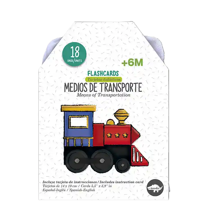 Kocodio Flashacards Medios De Trasporte Tarjetas Niños