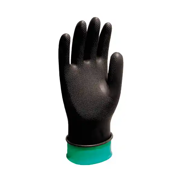 Guante Industrial Calibre 35 Talla 9 Bicolor Latex