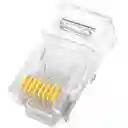 Conector De Red Rj45 Categoría 5e Utp Por 100 Unidades