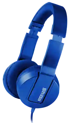 Maxell Audifonos Diadema Headphonesolid2 Metalz Zafiro