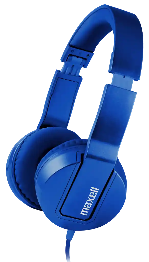 Maxell Audifonos Diadema Headphonesolid2 Metalz Zafiro