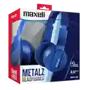 Maxell Audifonos Diadema Headphonesolid2 Metalz Zafiro