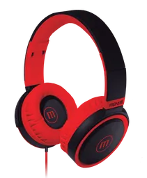 Maxell Audifonos Diadema Headphoneb-52 Red