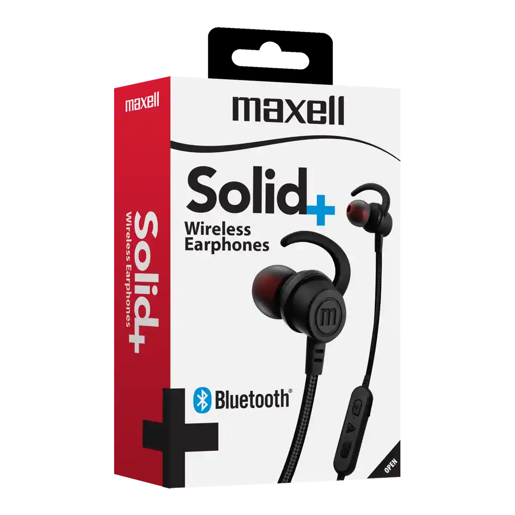 Maxell Audifonos Bluetoothsolid Bt100 Carbon